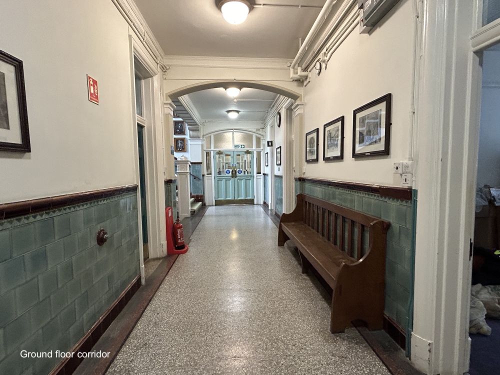 Town hall with meeting rooms, council chambers and period offices. (Reigate, Surrey)