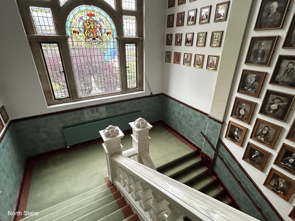 Town hall with meeting rooms, council chambers and period offices. (Reigate, Surrey)