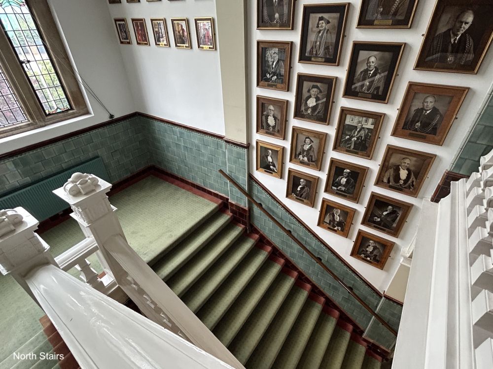 Town hall with meeting rooms, council chambers and period offices. (Reigate, Surrey)