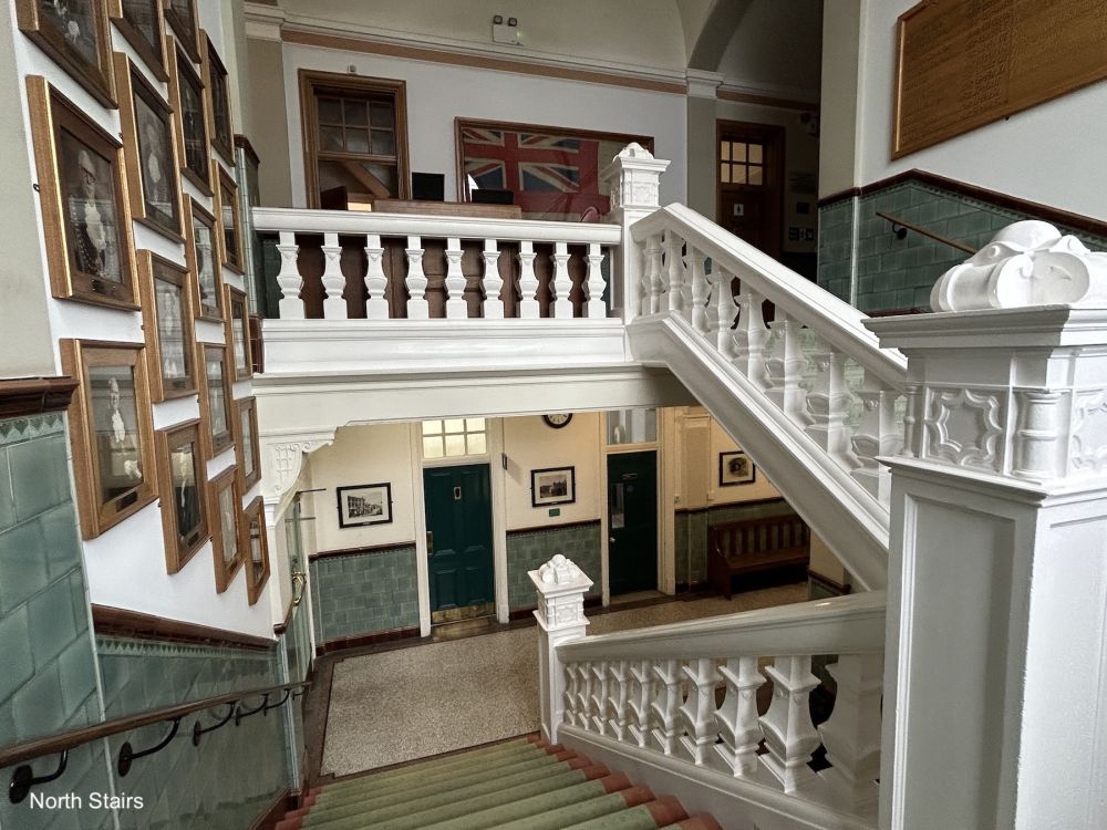 Town hall with meeting rooms, council chambers and period offices. (Reigate, Surrey)