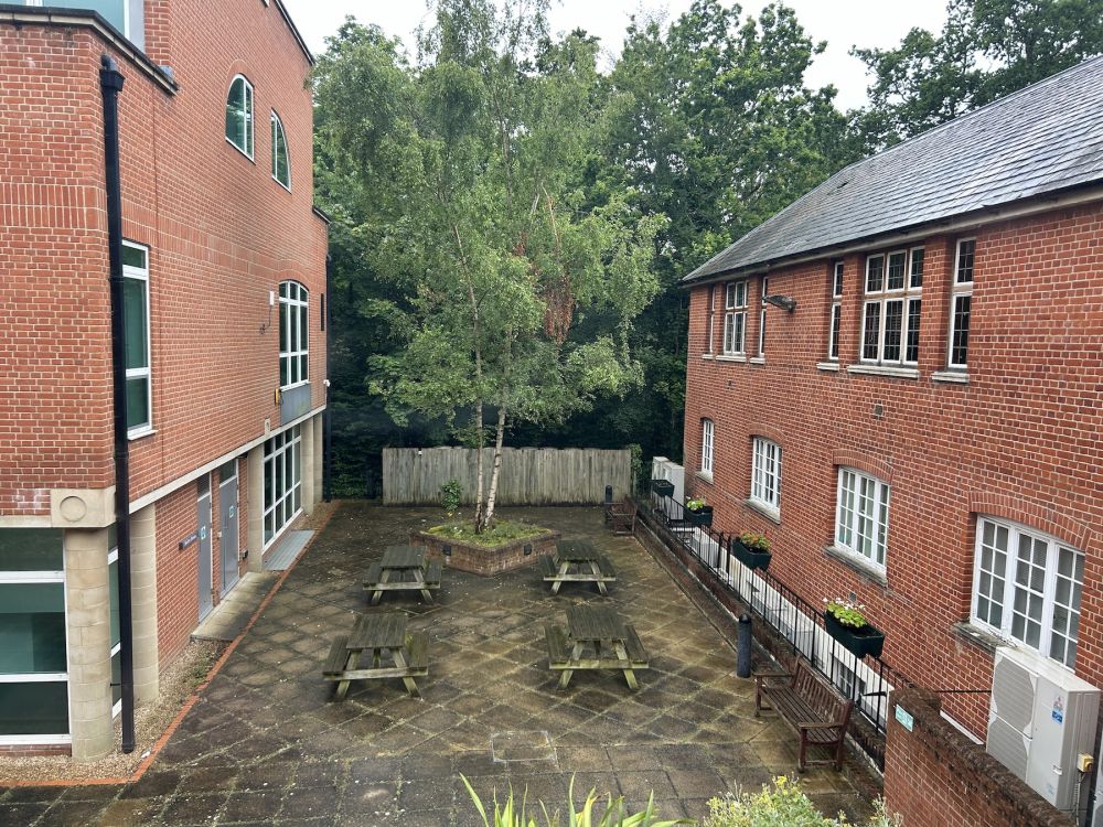 Town hall with meeting rooms, council chambers and period offices. (Reigate, Surrey)