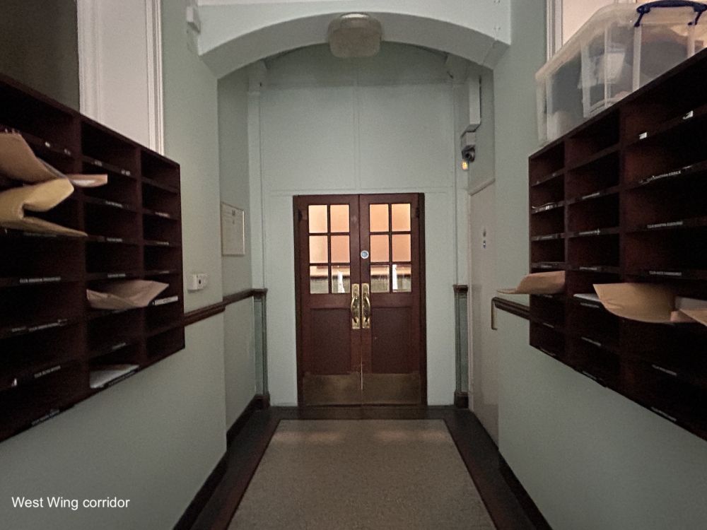 Town hall with meeting rooms, council chambers and period offices. (Reigate, Surrey)
