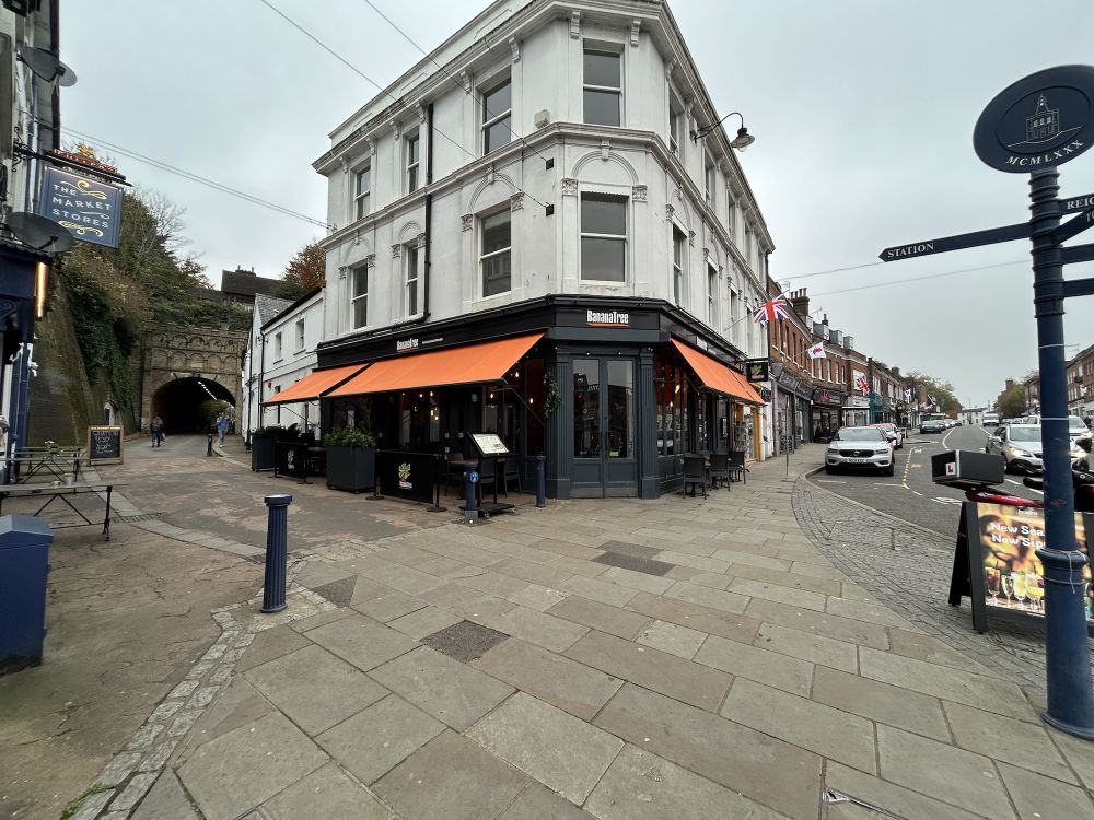 Reigate caves were once sand mines.  (Reigate, Surrey)