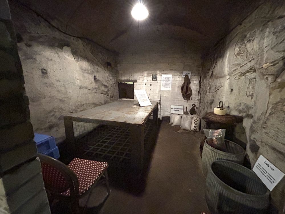 Reigate caves were once sand mines.  (Reigate, Surrey)