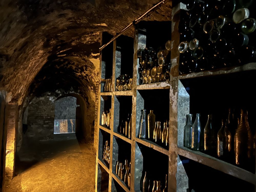Reigate caves were once sand mines.  (Reigate, Surrey)