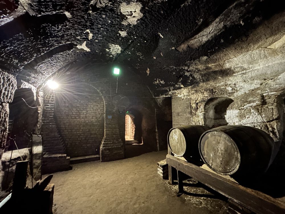 Reigate caves were once sand mines.  (Reigate, Surrey)