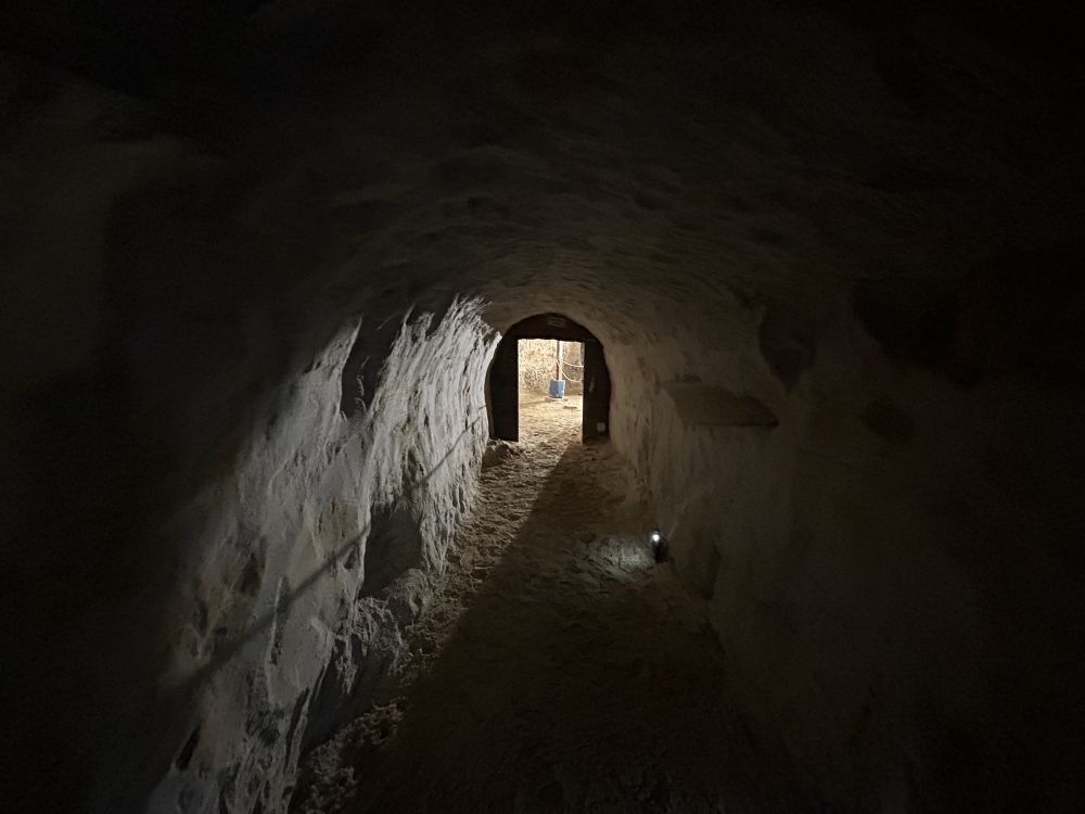 Reigate caves were once sand mines.  (Reigate, Surrey)