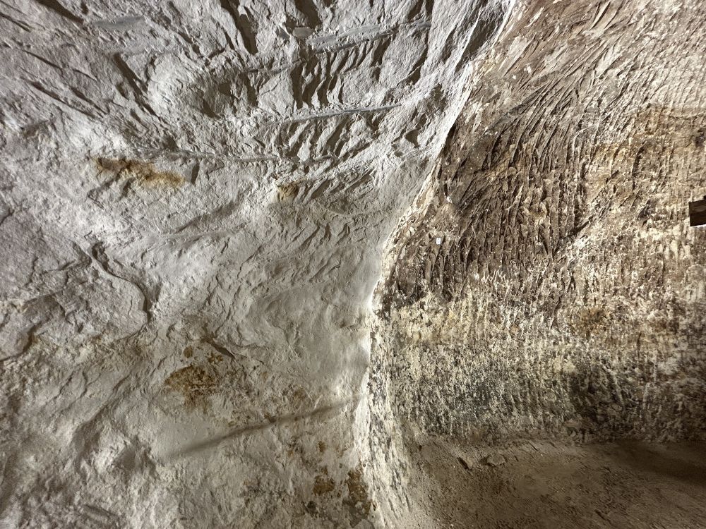 Reigate caves were once sand mines.  (Reigate, Surrey)