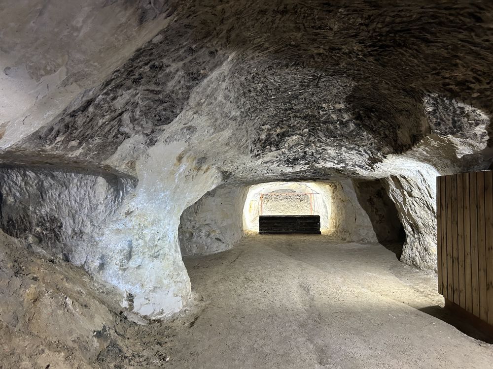 Reigate caves were once sand mines.  (Reigate, Surrey)