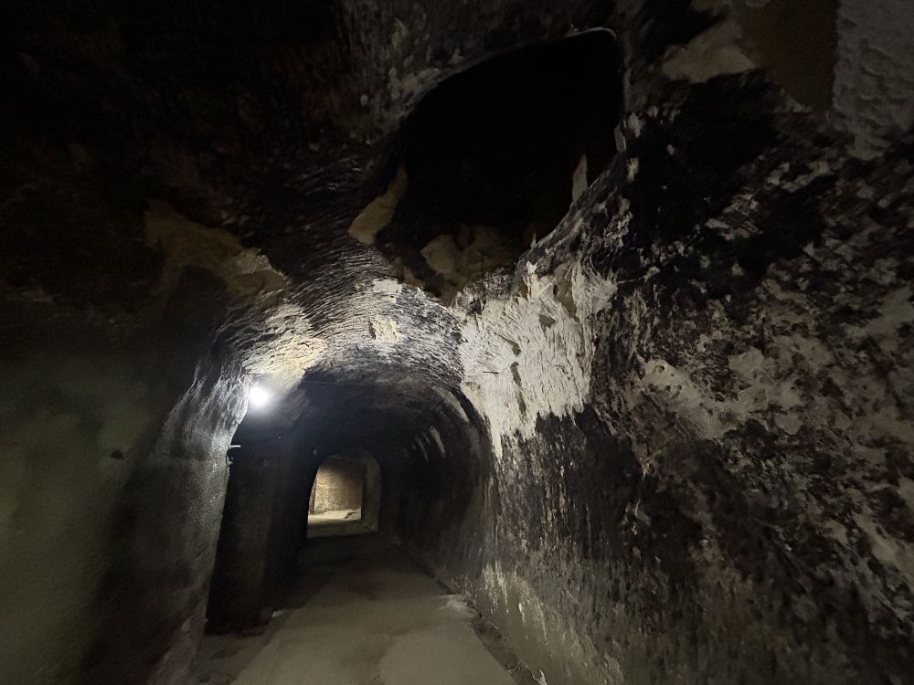 Reigate caves were once sand mines.  (Reigate, Surrey)