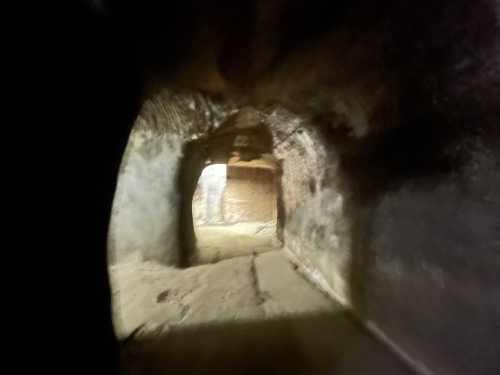 Reigate caves were once sand mines.  (Reigate, Surrey)