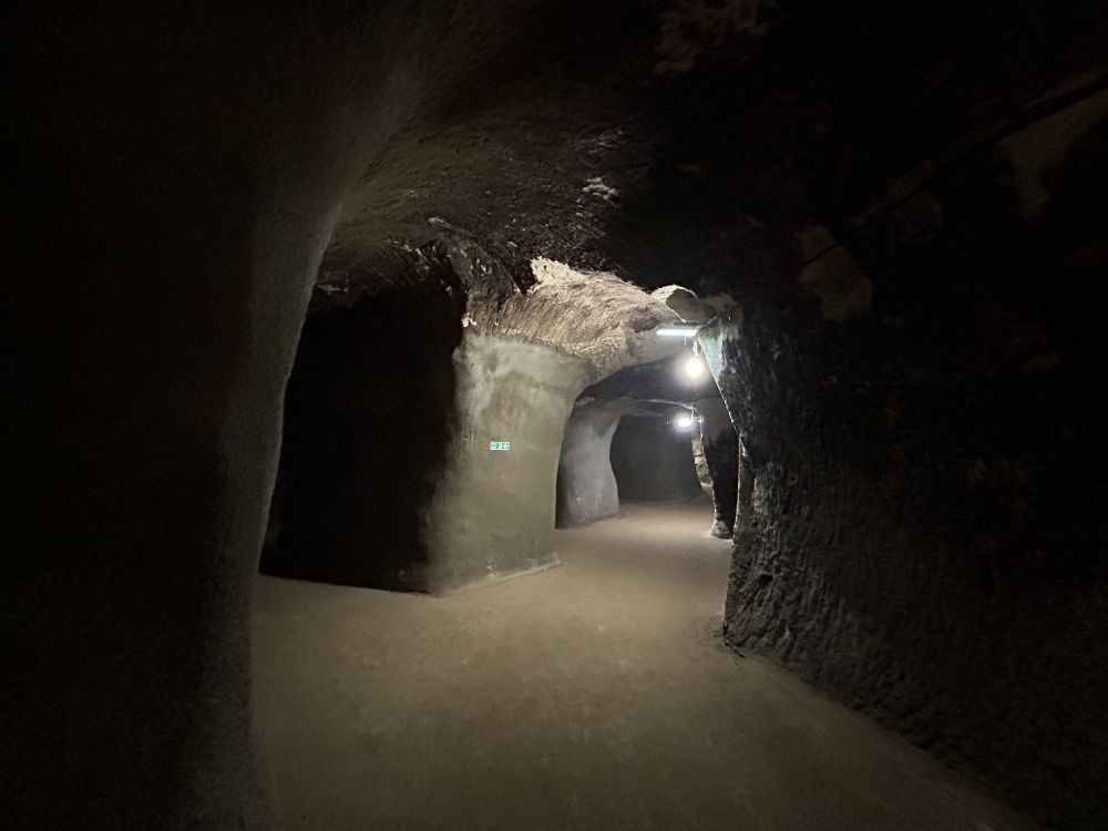 Reigate caves were once sand mines.  (Reigate, Surrey)