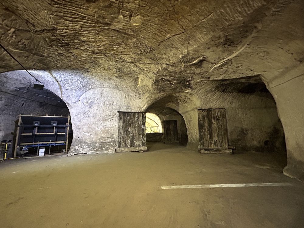 Reigate caves were once sand mines.  (Reigate, Surrey)