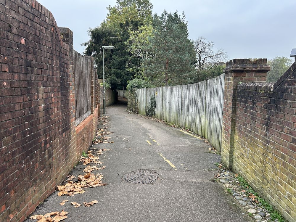 What a great alley for a chase (Reigate, Surrey)
