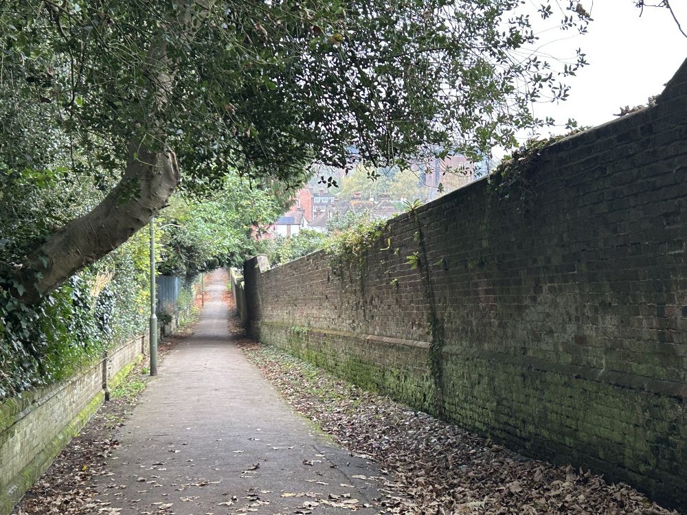 What a great alley for a chase (Reigate, Surrey)