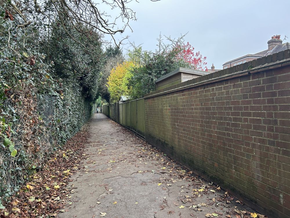 What a great alley for a chase (Reigate, Surrey)