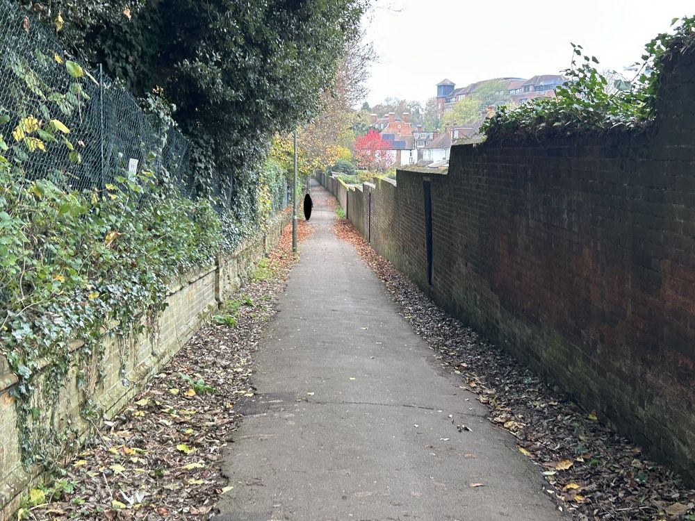 What a great alley for a chase (Reigate, Surrey)