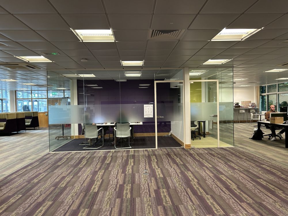 Modern offices within a townhall (Reigate, Surrey)