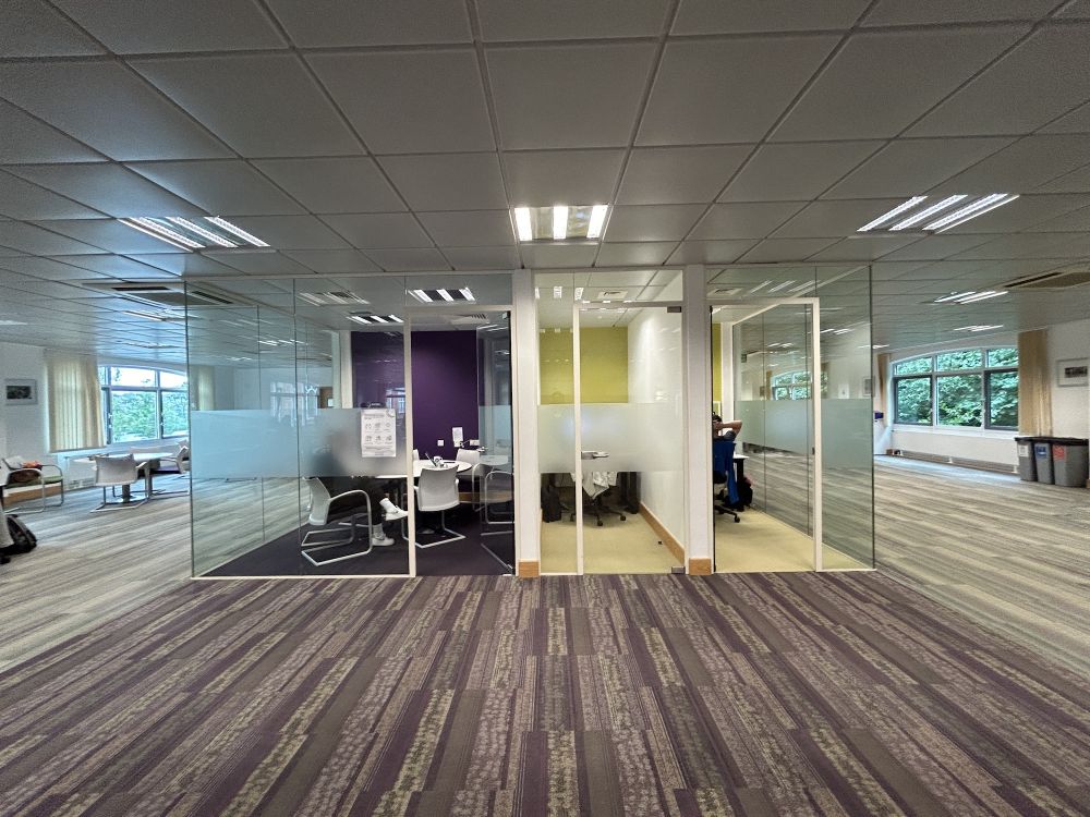 Modern offices within a townhall (Reigate, Surrey)