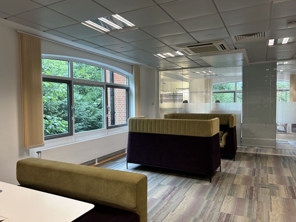 Modern offices within a townhall (Reigate, Surrey)