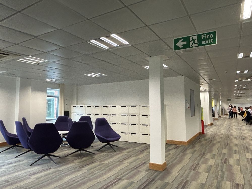 Modern offices within a townhall (Reigate, Surrey)