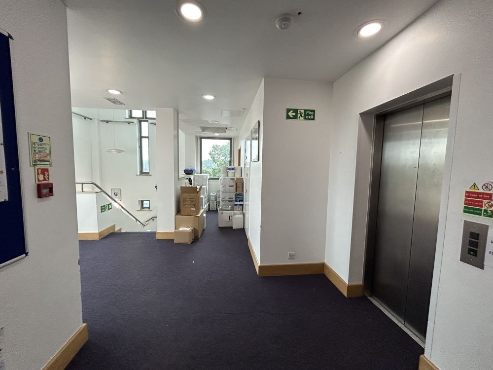 Modern offices within a townhall (Reigate, Surrey)