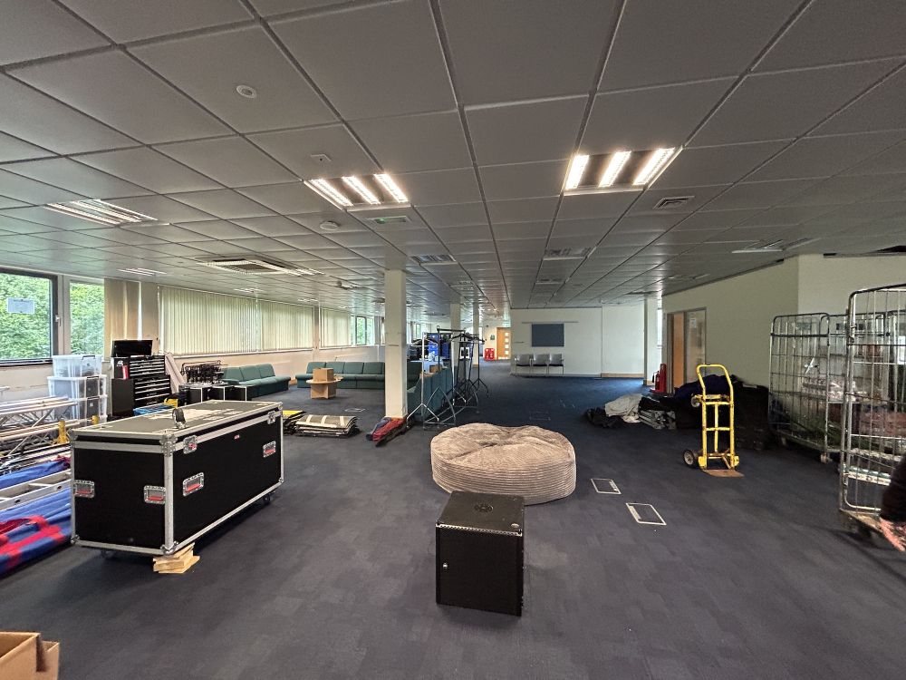 Modern offices within a townhall (Reigate, Surrey)