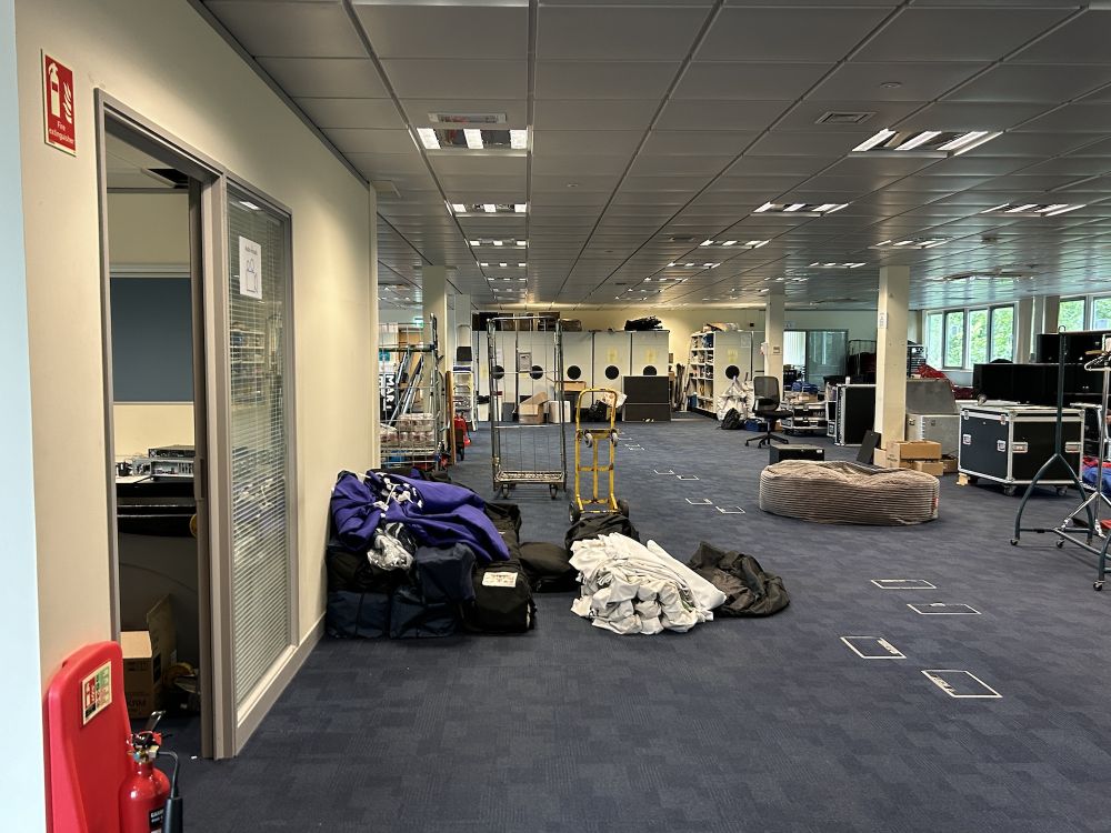 Modern offices within a townhall (Reigate, Surrey)