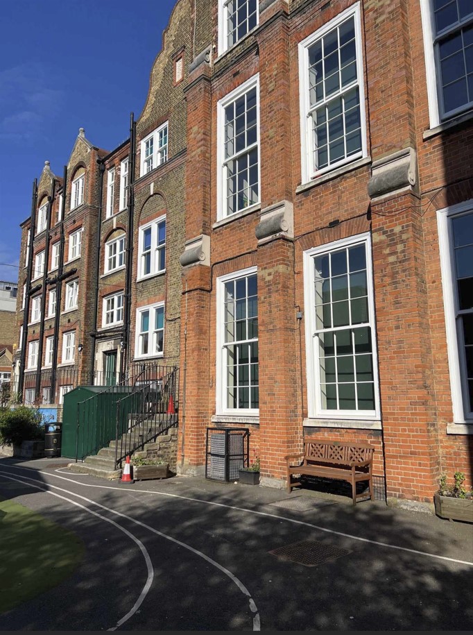 Large primary school available for film, shoot and event location hire (Chelsea)