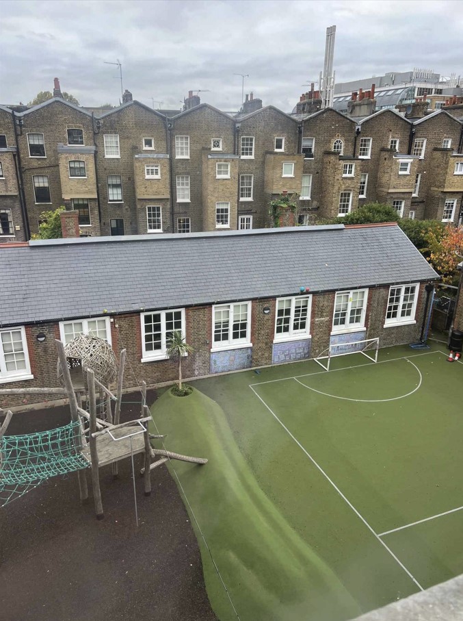 Large primary school available for film, shoot and event location hire (Chelsea)