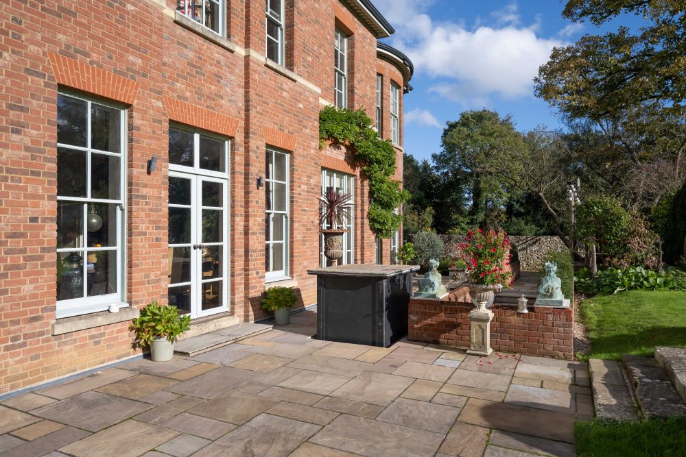 An underground private bar and recording studio with vintage retro touches