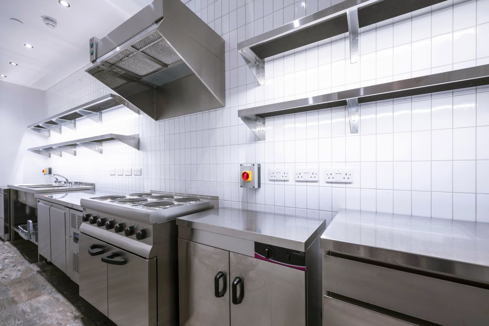 An underground private bar and recording studio with vintage retro touches