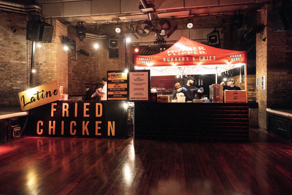 Central London underground nightclub