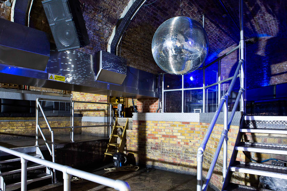 Central London underground nightclub