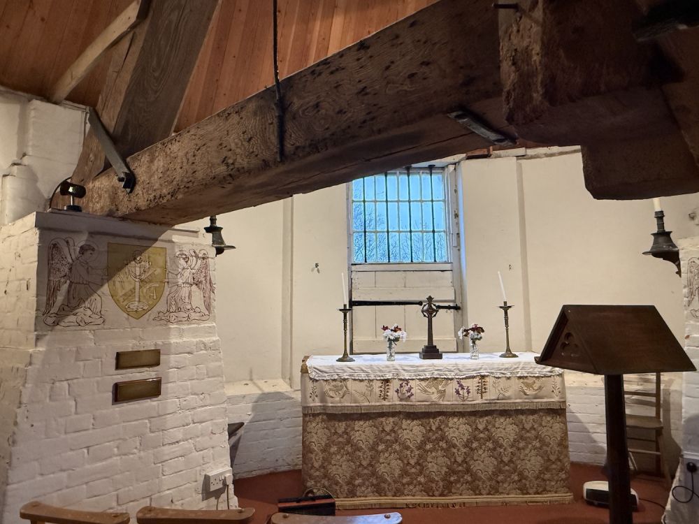 Unusual chapel in a windmill (Surrey)