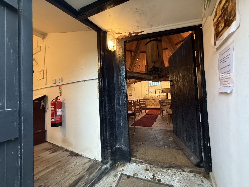 Unusual chapel in a windmill (Surrey)