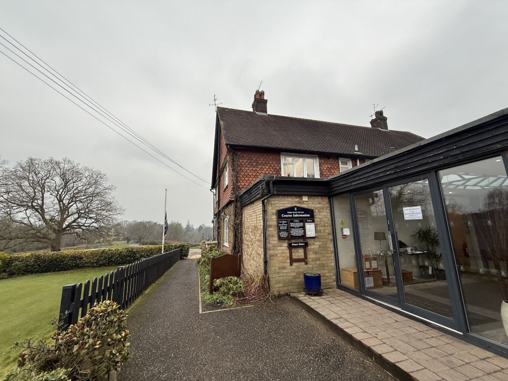 Golf course and clubhouse (Reigate, Surrey)