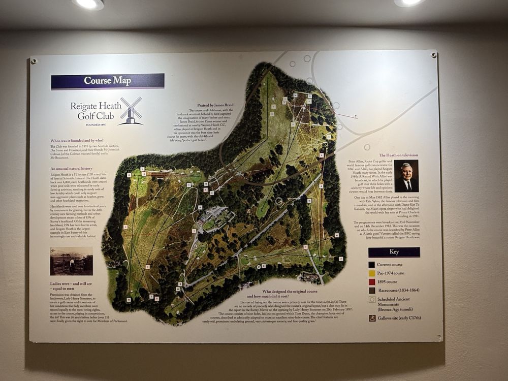 Golf course and clubhouse (Reigate, Surrey)