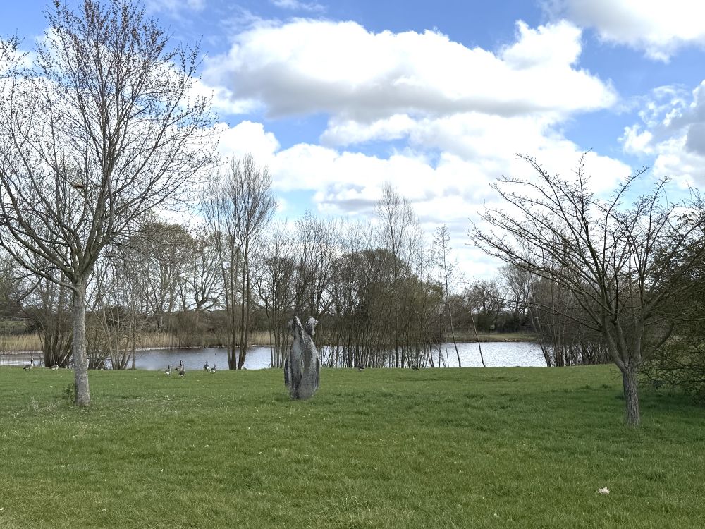 2.5km long rowing lake with  controllable roads. (Berkshire, UK)